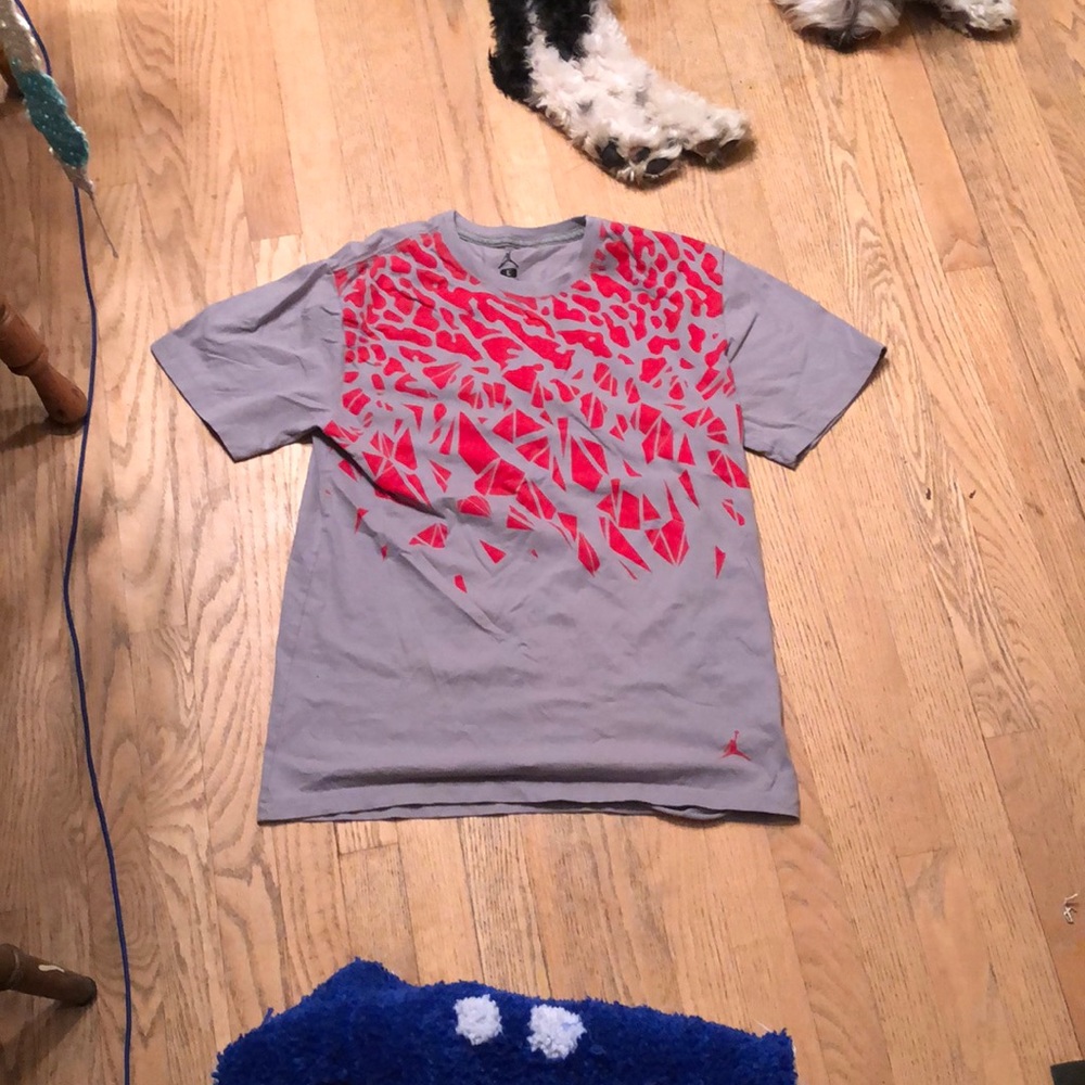 Nike air, Jordan red print design size large